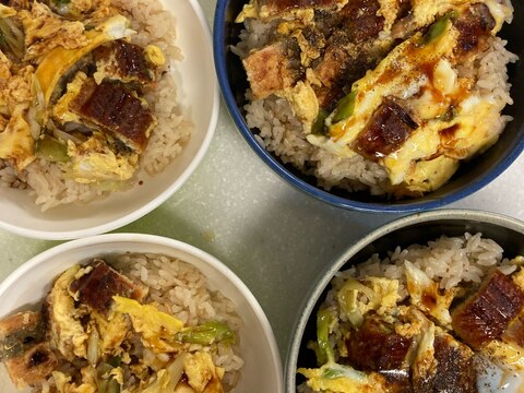 ふわふわ！うな玉丼